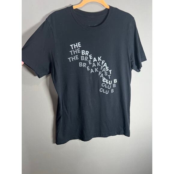 Mondo Tees Breakfast Club Limited Edition Print 1980s Y2K Casual Sz Large - Picture 7 of 8